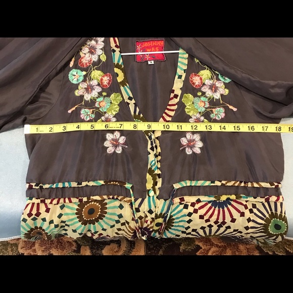 Johnny Was Button Front Tunic - Picture 4 of 6